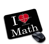 csm informatica Tappetino Mouse Pad Matematica Love Math I Love Math