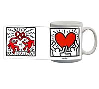 csm informatica Tazza collezione arte gadget personalizzabile gadget compatibile con Haring - Graffiti-pop art- Personalizzata con nome,frase -idea regalo