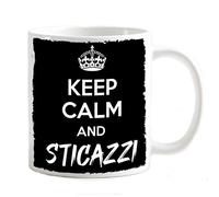 csm informatica Tazza Mug Divertente Scherzo Parolacce keep Calm and sticazzi