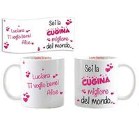 csm informatica Tazza Mug personalizzabile cugina ti voglio bene