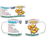 csm informatica Tazza Mug Segni Zodiacali Oroscopo Pesci Acqua