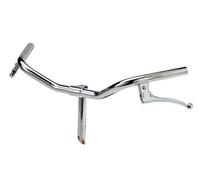 CSM Manubrio Ideale per Bicicletta Olanda Pieghevole Graziella Vintage con Leve Freno - ø22,2 mm