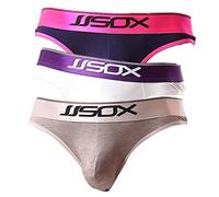 CSMARTE Biancheria intima da uomo, slip perizoma sexy che mostra un sedere perfetto, 3 Mix 2., L