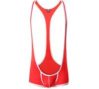 CSMARTE Intimo da Uomo Singlet Bodysuit Funzionale Sport Body Shaper Dimagrante Uomo Elastico Sculpting Underwear Canottiera da Uomo