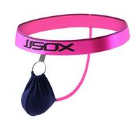 CSMARTE, Perizoma da uomo in modal, retro a T, biancheria intima sexy Blu XL