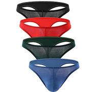 CSMARTE Uomo Tanga Mutande Perizomi Slip Morbidi Intimo