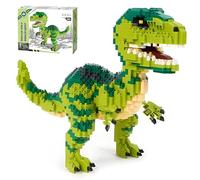 CSNRHG Dinosauro Tyrannosaurus Rex Building Blocks Modello Velociraptor | Decor Micro Mini Blocks giocattolo compleanno o regali di festa per età 6+ bambini Adulti Adolescenti 1457 pezzi