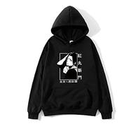 CSOCKS Fire Force Felpa con Cappuccio Shinra Kusakabe Benimaru Shinmon Cosplay Felpa con Cappuccio Uomo Donna Pullover Harajuku con Tasche
