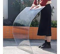 CSPJPIZIYB Copertura in Lastra Policarbonato da 2 mm di Spessore, Lastra di Plastica Trasparente, Facile da Tagliare, per Residenziale, Serre(30x40cm)