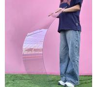 CSPJPIZIYB Lastra Policarbonato da 0,3 cm di Spessore, Lastra in Plastica Trasparente, per Agricoltura, Giardini, Edifici Residenziali e Commerciali(60x300cm)