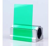 CSPJPIZIYB Lastra Policarbonato per Coperture, Pannelli PVC per Esterno, Plexiglass Trasparente, Spessore 0,1 cm, per Serre e Pensiline(Green,0.8x2m)