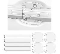 CSPYBGXOF 8 Pezzi Pellicola Protettiva Auto Pellicole Maniglia, per Peugeot 2008 2020-2022 Impermeabili Facile Applicare Protezione Duratura Vernice Auto