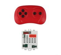 CSR-12T-1A Ricevitore Telecomando Per Bambini Auto Elettrica Scheda Di Controllo RC Ricambio Con Funzione di Avvio Morbido Compatibile Con Specific Riding Toys ABS Metallo Robusto Pratico (CSR-12T-1A