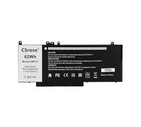 CSrose 62Wh 6MT4T Batteria per PC Dell Latitude E5470 E5570 Precision 3510 M3510 Serie 7V69Y TXF9M 0TXF9M 79VRK 07V69Y HK6DV 0HK6DV 079VRK 0TXF9M 451-BBUN 451-BBTW 0C1P4 7.6V Battery