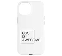 CSS è un fantastico programmatore sviluppatore di software Nerd Geek Custodia per iPhone 15