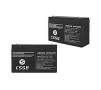 CSSB, batteria gel AGM per auto, 6.0V