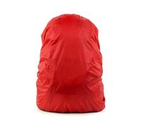CSSHNL Coprizaino Impermeabile 30-40L Adjustable Waterproof Dustproof Backpack Sport Bag Rain Cover Outdoor Tools Hiking(Red)