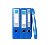 CSSHNL Faldoni Portadocumenti 3pcs A4 Plastic File Box Large Capacity Organizer For Supplies Stationery Office Receipts Creative Desk Tool Set(2.0CM)