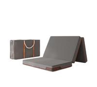 CSSHNL Materasso Pieghevole Materassi da viaggio 4 pollici for dormire, materassi campeggio, pieghevoli, misura singola con borsa for il trasporto, letto king size(4-INCH_TWIN)