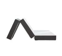 CSSHNL Materasso Pieghevole Materasso pieghevole, materasso in memory form triplo da 3 pollici Twin XL, coprimaterasso portatile con fodera lavabile