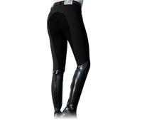 CSSHNL Pantaloni Equitazione Pantaloni da Equitazione da Donna Pantaloni Attillati da Corsa con Elastico a Vita Alta Pantaloni da Corsa da Donna Pantaloni da Arrampicata(Black,XL)