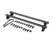 CSSPDM 2 Pezzi di Accessori Auto Portapacchi con Serratura Portabagagli Berlina Barra Trasversale in Lega Alluminio per A6(Nero)