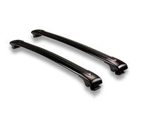 CSSPDM 2 Pezzi di Accessori per Auto Barre Trasversali Portapacchi in Alluminio con Serratura per Acura MDX 2023 2024 2025(Nero)