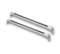 CSSPDM 2 Pezzi di Accessori per Auto Portapacchi in Lega Alluminio Barra Laterale Trasversale per Q4 E-Tron 2021-2025(Argento)