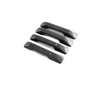 CSSPDM Accessori esterni Auto Porta Esterna Maniglia Copertura Adesivo Serratura Decorativa Per Hyundai Per Santa Fe MX5 2024/2025/2026(Style 2)