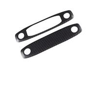 CSSPDM Adesivi Luci Lettura Fibra Carbonio A Due Pezzi Per Tesla Per Model 3 / Model Y 2017-2022, Parti Interne Dell'auto Bracciolo plastica(Matte Carbon)