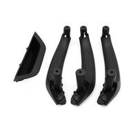 CSSPDM Auto Per X3 X4 F25 F26 4 Pezzi Maniglia Interna Copertura Bracciolo Porta Pannello Maniglia Interna 2010-2016 Bracciolo plastica(LHD-Black1)