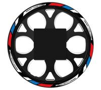 CSSPDM Facile installare Accessori Moto Riflettenti Adesivo per Ruote Decalcomanie Nastro Adesivo Decorativo Impermeabile per B&MW F900R F900 R(Style 3)