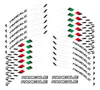 CSSPDM Facile installare Decalcomanie per Ruote Moto Adesivi Riflettenti Strisce per Cerchioni per D&ucati 1299 Panigale S 959(Style 1)