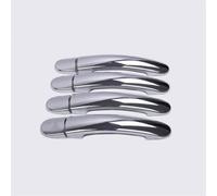 CSSPDM Gloss Black Chrome Car Door Handle Covers Per VW Per Jetta 2012 2013 2014 2015 2016 Telaio(4)