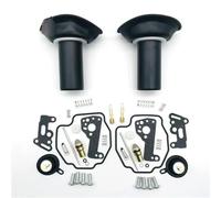 CSSPDM Guarnizione del Motore 2 Pezzi per Y&amaha per Virago 535 XV535 XV 535 Isolatore Pistone Kit di Riparazione Carburatore Moto