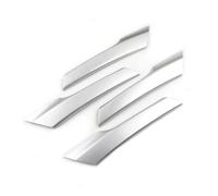 CSSPDM Maniglia Interna Della Portiera Dell'auto, Rivestimento, Accessori Interni Per V&W Per T&iguan 2008-2016 Bracciolo plastica(Argento)