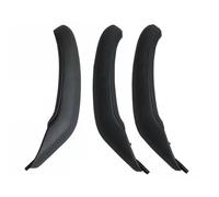 CSSPDM Maniglia Interna In Pelle Per Auto LHD RHD, Rivestimento Esterno Di Ricambio Per X3 X4 10-16 F25 F26 Bracciolo plastica(LHD SET Black10)
