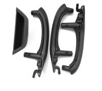 CSSPDM Maniglia Interna Sinistra Destra Per Portiera Auto, Set Di Ricambio In Pelle Per X3 X4 F25 F26 10-16 Bracciolo plastica(LHD Set Black10)