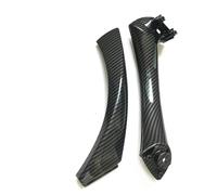 CSSPDM Maniglia Per Porta Interna Sinistra Destra Per Auto Con Accessori Di Rivestimento Della Copertura Per Serie 3 E90 E91 E92 316 318 320 325 328i Kit maniglia(Carbonfiber Left)