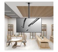 CSSQCSSUANB Supporto da soffitto per TV, supporto elettrico da soffitto per TV, Tiltable 360 gradi Rotating Ceiling Holder, per TV Ceiling Mount (2 m)