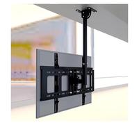 CSSQCSSUANB Supporto TV a soffitto, Supporto TV Elettrico a so Adjustable Ceiling TV Mount Bracket for 32-70 inch TVs, for Flat And Vaulted Ceilings(1-1.5m)(0.5-1m)