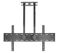 CSSQCSSUANB Supporto TV a soffitto, Supporto TV Elettrico a so Adjustable Tilt TV Ceiling Mount Fits 60-100 inch Flat Screen And Curved TVs