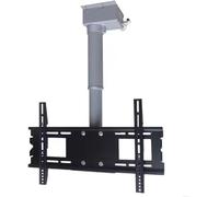 CSSQCSSUANB Supporto TV a soffitto, Supporto TV Elettrico a so Electric Adjustable Ceiling TV Mount Bracket, Motorized TV Mount, TV Lift Mechanism with Remote(100cm)(50cm)