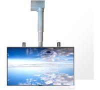 CSSQCSSUANB Supporto TV a soffitto, Supporto TV Elettrico a so Electric Adjustable Height Electric TV Lift with Remote Control - Motorized TV Mount - Ceiling TV Mount Bracket(90cm)(50cm)