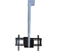 CSSQCSSUANB Supporto TV a soffitto, Supporto TV Elettrico a so Electric Adjustable Height Electric TV Lift with Remote Control - Motorized TV Mount - Ceiling TV Mount Bracket(150cm)(50cm)