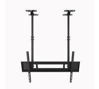 CSSQCSSUANB Supporto TV a soffitto, Supporto TV Elettrico a so Electric Motorised TV Bracket, TV Wall Mount Motorized Hanging TV Bracket Fits 60-100 inch LED Flat Panel Display(300cm)(150cm)