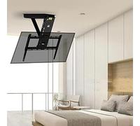 CSSQCSSUANB Supporto TV a soffitto, Supporto TV Elettrico a so Electric Telescopic TV Bracket 0-85° Flip Down TV/Monitor Bracket ，Electric Ceiling TV Mount ， Motorized TV Mount