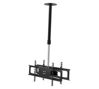 CSSQCSSUANB Supporto TV a soffitto, Supporto TV Elettrico a so Tilt And Rotatable TV Stand, Fits 32-70 inch TVs, Height Adjustment Up And Down