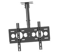 CSSQCSSUANB Supporto TV a soffitto, Supporto TV Elettrico a so TV Ceiling Mount, Tilt And Swivel for 27-55 inch TVs, 360 Degree Rotatable, Holds Up To 66lbs/30kg