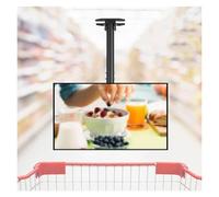 CSSQCSSUANB Supporto TV da Soffitto, Supporto TV a Soffitto elettrico, Tilt Swivel TV Ceiling Mount Fits 39-90 inch TVs, Espansione Vite Fissaggio